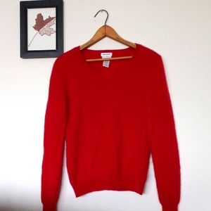 Red Cashmere Sweater